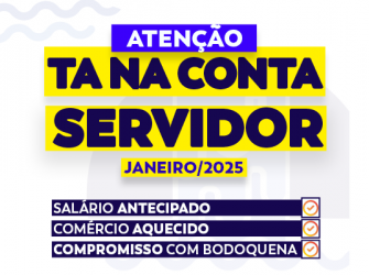 Prefeitura de Bodoquena antecipa salários dos servidores e injeta R$ 1,38 milhão na economia local